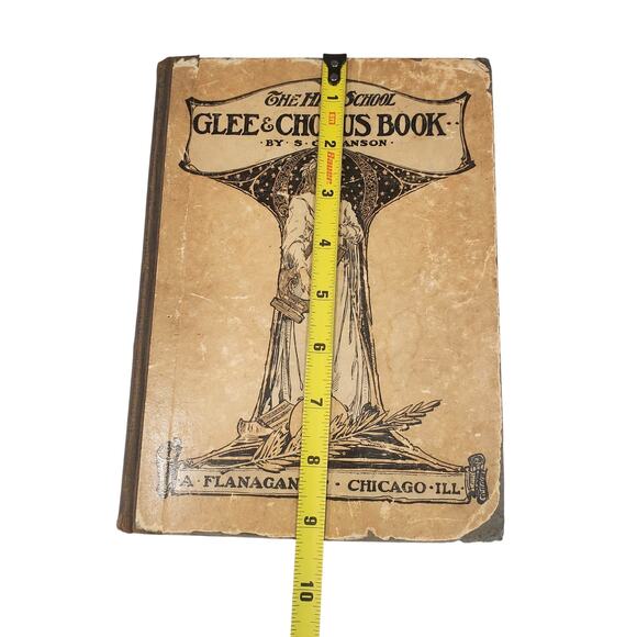 Antique Music Book The High School Glee and Chorus Book 1903 HC Flanagan Co - Picture 8 of 15